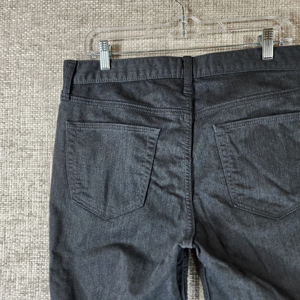 Banana Republic Travel Jean Slim Fit‎ Mens 32 (33x30) Charcoal Gray Stretch EUC